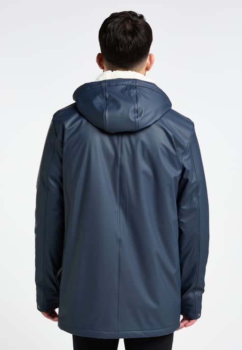 Icebound rain jacket with teddy lining urban rain - Image 3