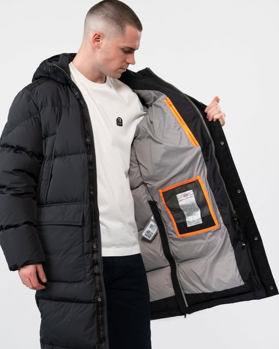Parajumpers Long Bear Mens Hooded Long Puffer Jacket - Image 3