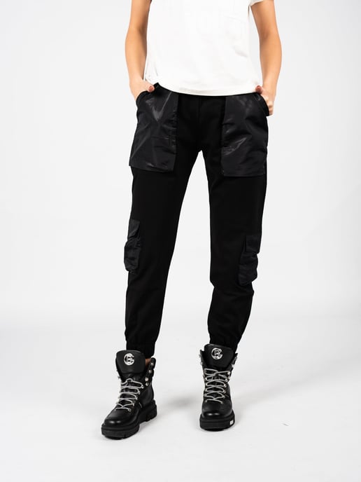 Pantalón La Haine Inside Us LW558 Mujer Negro - Image 3