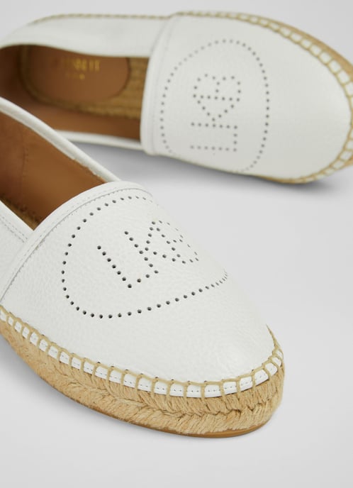 LK Bennett Alexa Flats, White