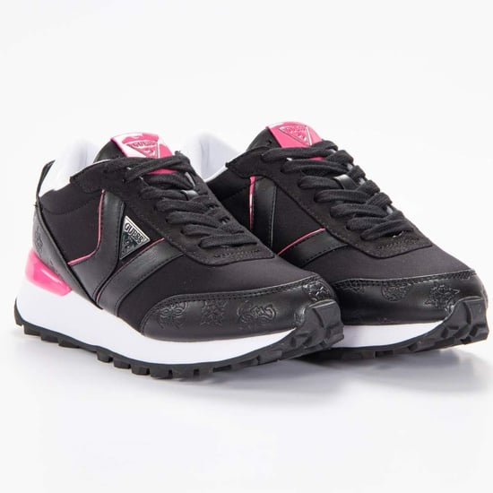 Guess Zapatilla Mujer Samsin Logo Waffelmuster - Image 1