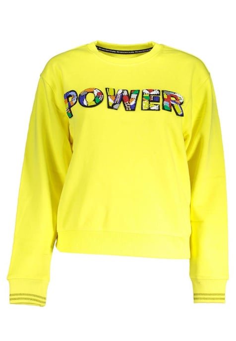 Suéter de algodón amarillo para mujer Desigual - Image 1
