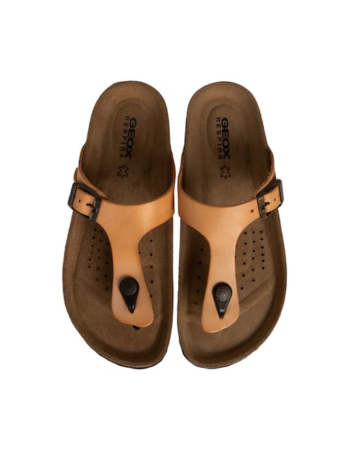 Geox Chancletas Brionia de mujer amarillo - Image 4