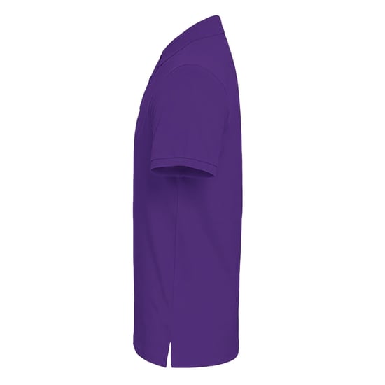 Asquith & Fox Mens Plain Short Sleeve Polo Shirt (Purple) - Image 3