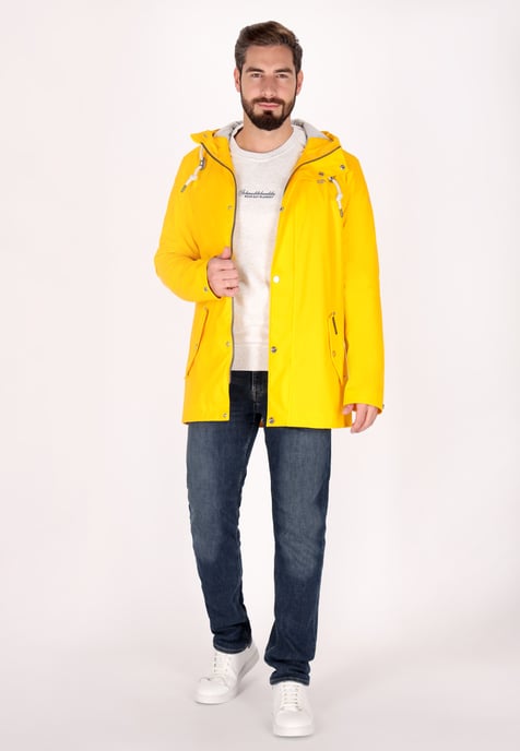 Schmuddelwedda rain jacket Men yellow - Image 2