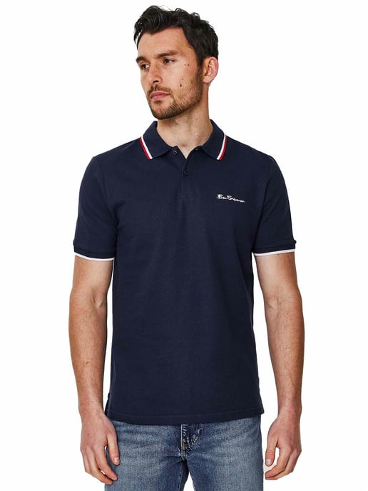 Ben Sherman Polo de punta para hombre - Image 1