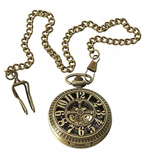 Reloj de bolsillo automático mecánico Peaky Blinders vintage de doble tapa - Image 1