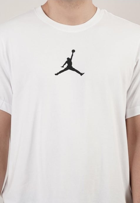Camiseta blanca con cuello redondo para hombre Nike Air Jordan Jumpman - Image 4