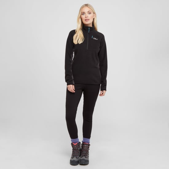 OEX Women's Ardmore Half Zip Fleece with Chest Pocket, Warm & Lightweight Mid-layer