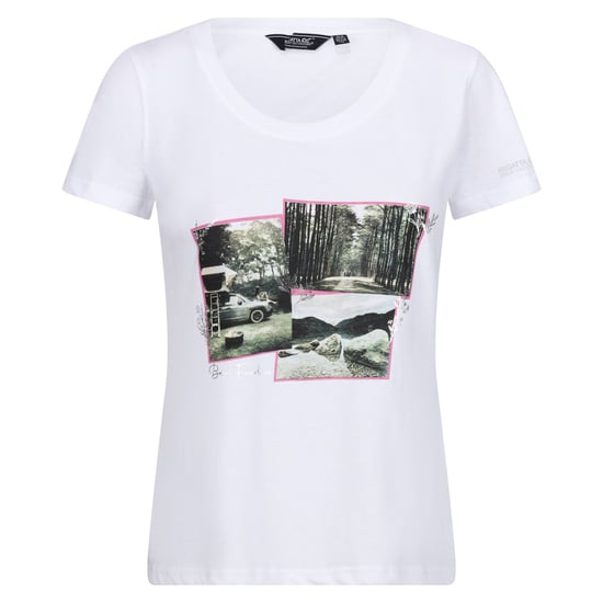 Regatta Womens/Ladies Filandra VIII Photograph T-Shirt (White)