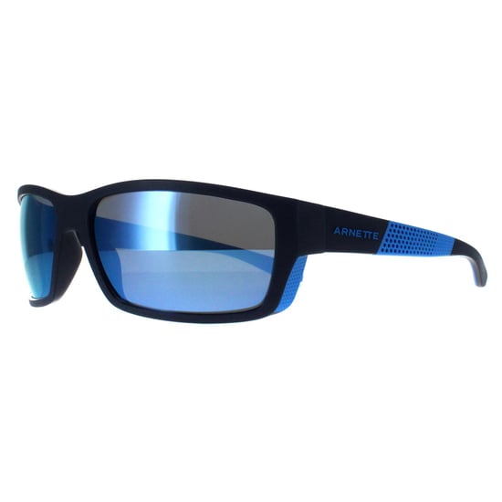 Arnette Rectángulo Hombre Azul Oscuro Gris Oscuro Espejo Agua Polarizado AN4336 Frambuesa - Image 1