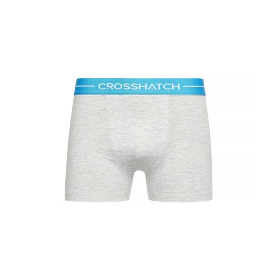 Crosshatch Mens Astral Boxer Shorts (Pack of 12) (Grey Marl) - Image 3