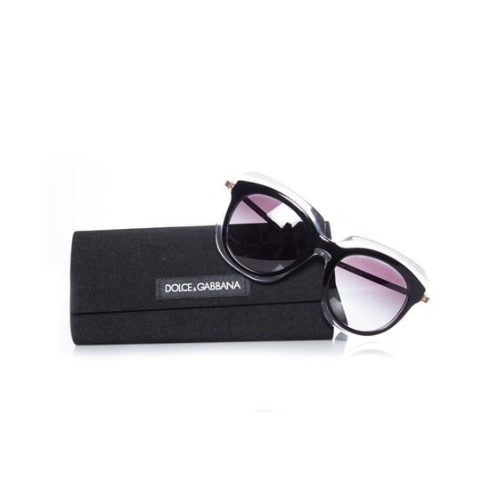 Oversized Black on transparent sunglasses - Image 6