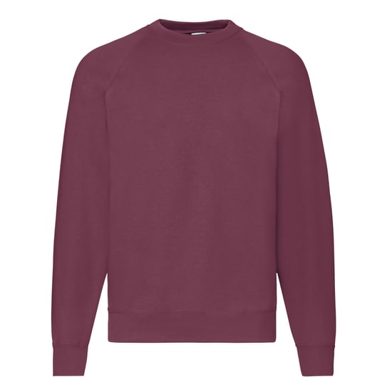 Fruit Of The Loom Mens Classic Raglan Sweatshirt (Burgundy) - Image 1