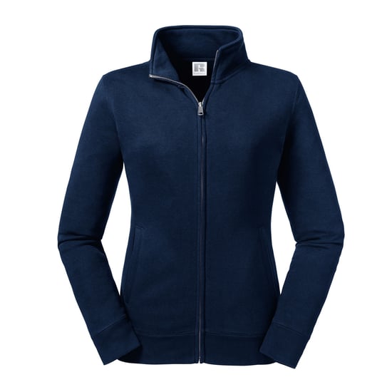 Russell Womens/Ladies Authentic Sweat Jacket (French Navy) - Image 1
