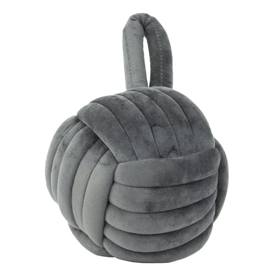 furn. Tope de puerta de terciopelo entrelazado Knot - Image 1