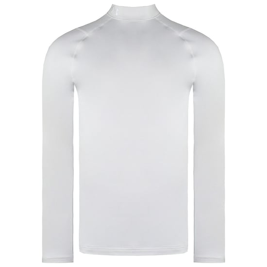 Bajo armadura Coldgear manga larga para hombre blanca infrarrojo simulacro de golf de golf 1366269 100 100 - Image 1