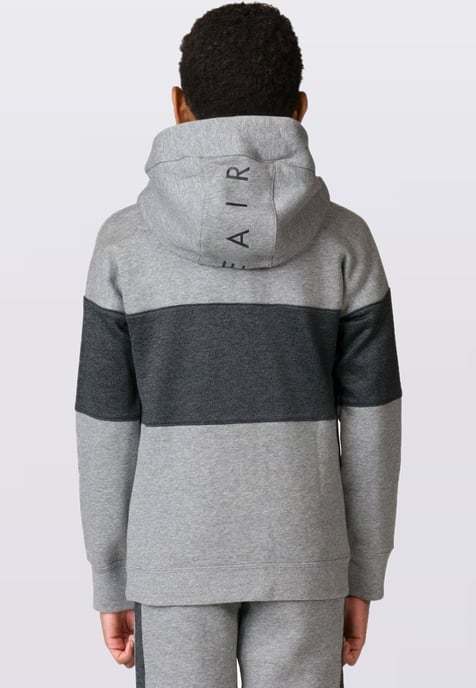 Conjunto completo de chándal Nike Air para niños en gris - Image 3