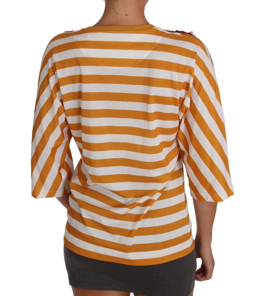 Camiseta Fiorentina Blanca Naranja de Mujer Dolce & Gabbana - Image 2