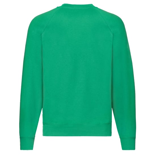 Fruit Of The Loom Mens Classic 80/20 Raglan Sweatshirt (Kelly Green) - Image 2