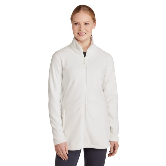 Mountain Warehouse Womens/Ladies Longline Fleece Jacket (Beige) - Image 4