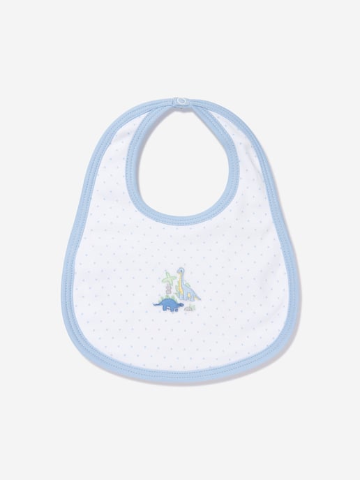 Magnolia Baby Baby Boys Dinoland Embroidered Bin in White