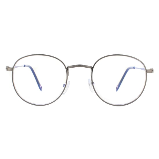Montana Reading Glasses HBLF54 Gunmetal Grey Blue Light Block +1.50 - Image 1
