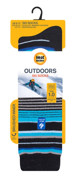 HEAT HOLDERS LITE - Calcetines Térmicos de Esquí Funky Ultra Finos para Mujer - Image 2