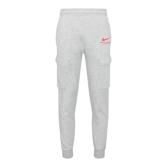 Nike Sportswear Standard Issue Hooded Fleece Tracksuit Grey - Image 3