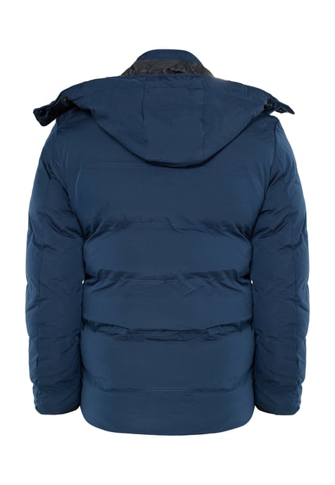 Mo Padded quilted jacket Men marine - Image 2