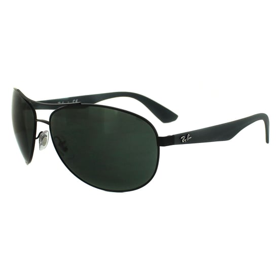 Ray-Ban Sunglasses 3526 006/71 Matt Black Grey Green