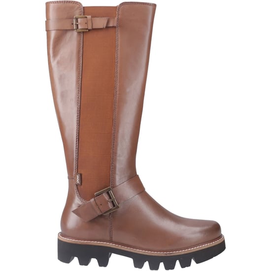 Pod Aleena Leather/Textile Women's Tan Boots - Image 5