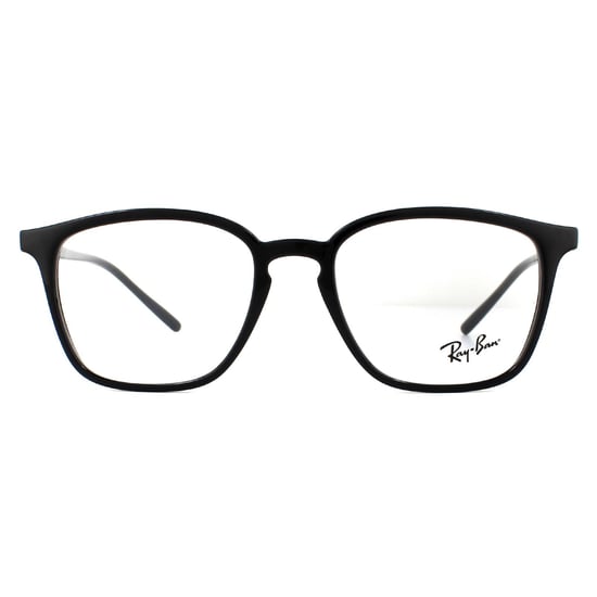 Montura de Gafas Ray-Ban Cuadrada Negra Unisex para Mujeres - Image 1