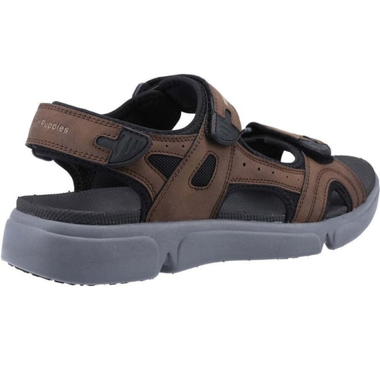 Hush Puppies Mens Castro Sandals (Brown) - Image 2