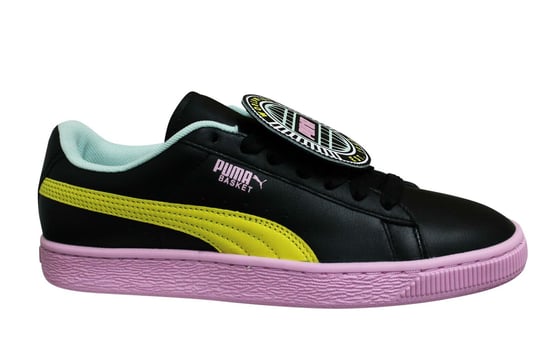 Puma Basket Badge TZ Womens Black Trainers