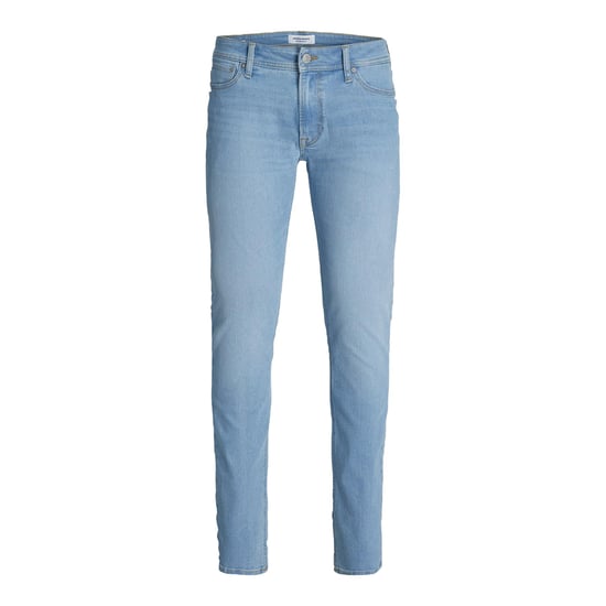 JACK & JONES Mens Tapered Fit Denim Comfort Fit Blue Jeans