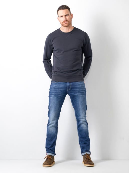 Petrol Industries - Russel Regular Tapered Fit Jeans Men - Vintage blue