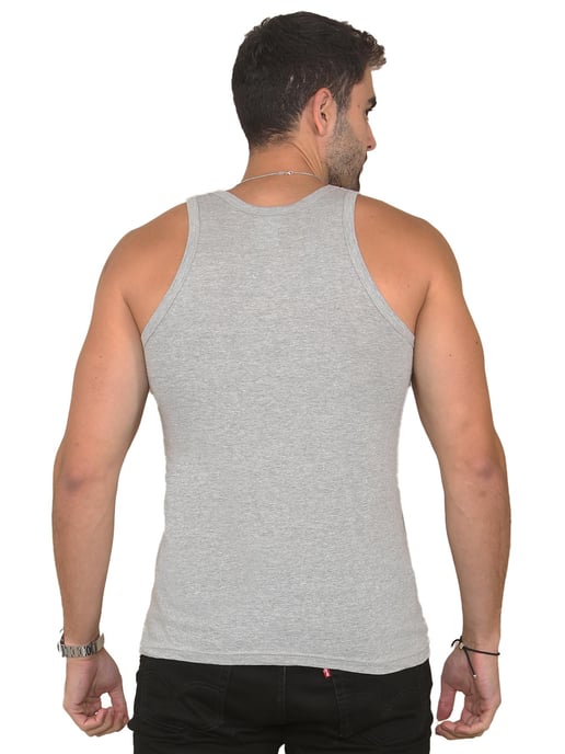 Pack de 3 chalecos Enzo para hombre - Gris - Image 3