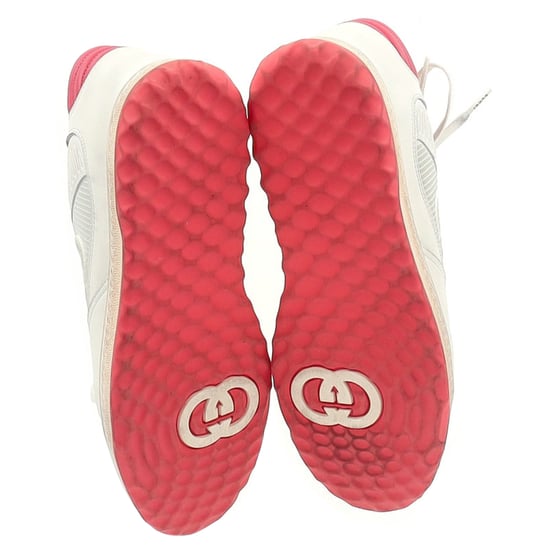Gucci MAC80 Sneakers in Red Leather - Image 6