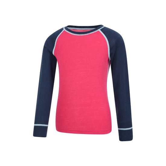 Mountain Warehouse Childrens/Kids Merino II Base Layer Set (Purple) - Image 4