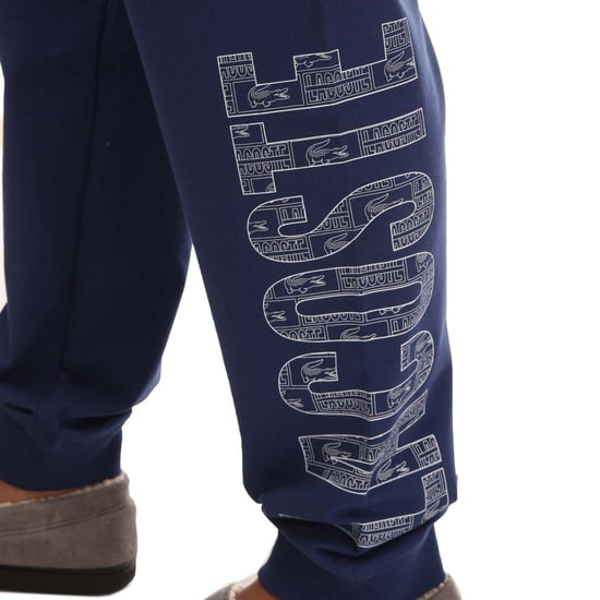 Men's Lacoste Loungewear Pyjama Pants in Navy