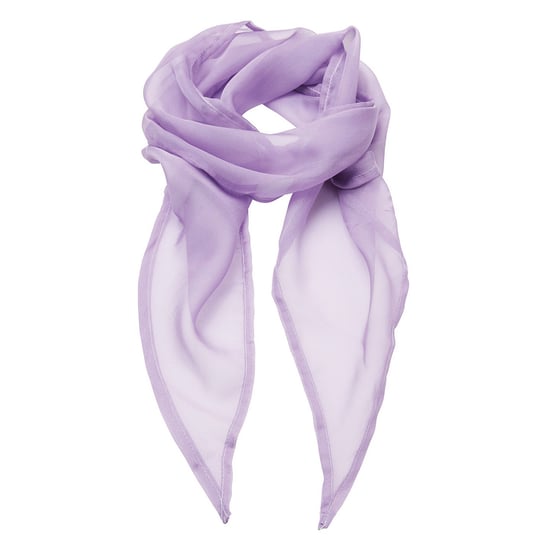 Premier Unisex Adult Colours Chiffon Scarf (Lilac) - Image 1