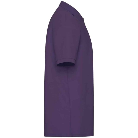 Fruit of the Loom Mens 65/35 Polo Shirt (Purple) - Image 3