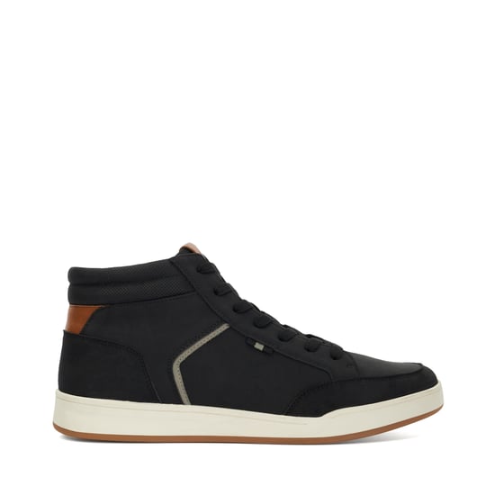 Dune Mens Streets - Canvas High Top Trainers
