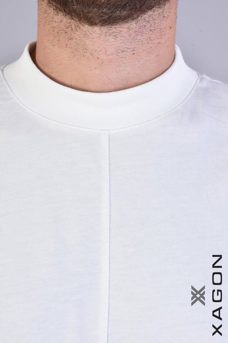 Xagon Man T-shirt Oversize Men's Off-White