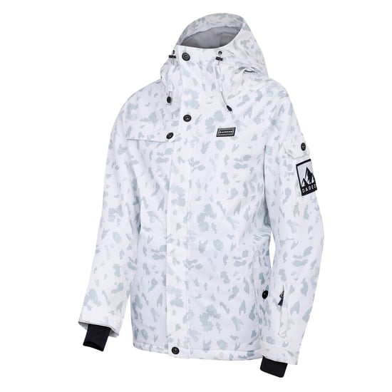 Dare 2B Womens/Ladies Ski Life Dash Print Ski Jacket (White) - Image 3