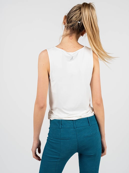 Patrizia Pepe Top de mujer Blanco - Image 4