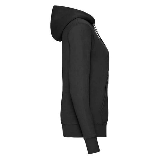 Fruit of the Loom Classic Lady Fit Hooded Sweatshirt (Black) - Image 3