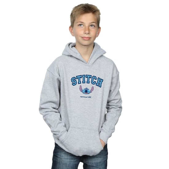Disney Boys Lilo & Stitch Collegial Hoodie (Sports Grey)