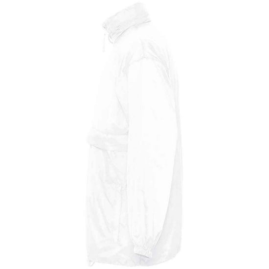 SOLS Unisex Adult Surf Windbreaker (White) - Image 3